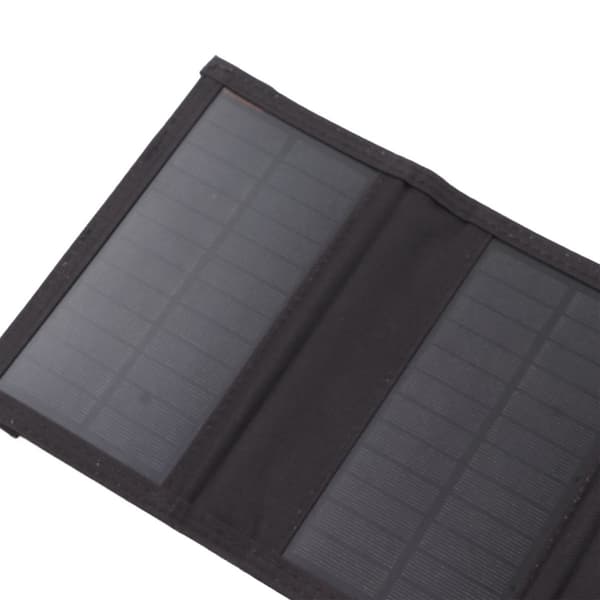 Bærbar solpanel 15W foldbar monokrystallinsk KLB