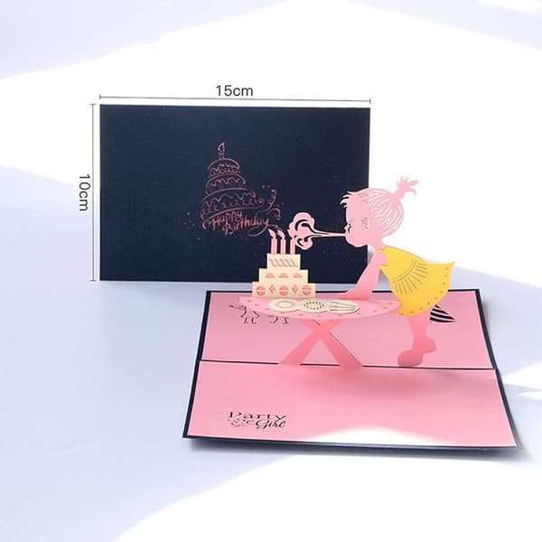 3D Pop Up [Födelsedagskort] [Grattiskort] [Examenskort] med