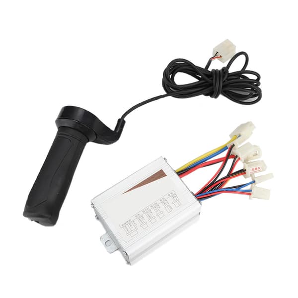 36V 500W Brushed Controller and Throttle for Electric Scooters and Bikes