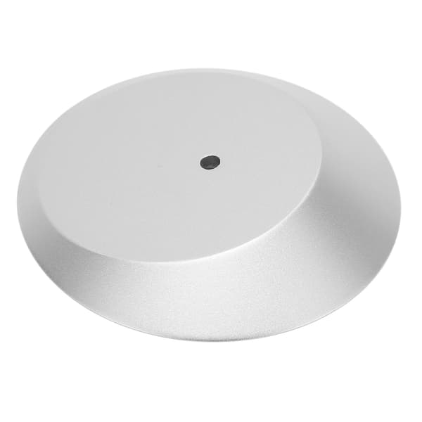 Speaker Base Mount Prevents Slipping Tilted Metal Desk Wireless Speaker Riser for Sonos Era 100 Silver
