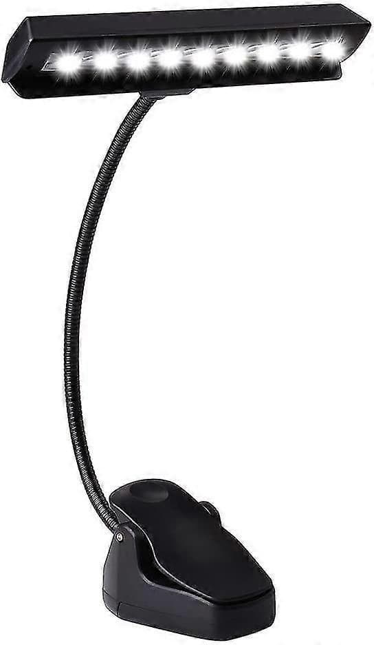 Leselampe Bokklemme Klemmelampe Boklampe 9led Usb Boklamper Piano