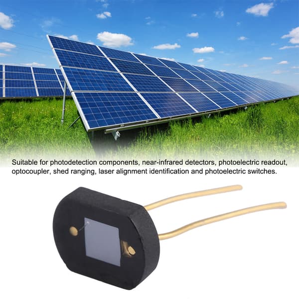 2DU3 Siliciumfotodiode Synlig Lysdetektor Siliciumfotocelle Fotomodstand