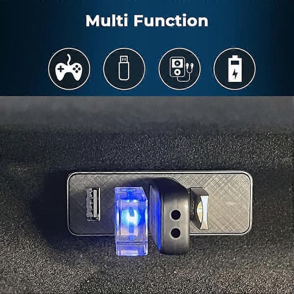 USB-hubb expansionsdocka Highland handskfack USB-hubb expansionsdocka snabbladdning