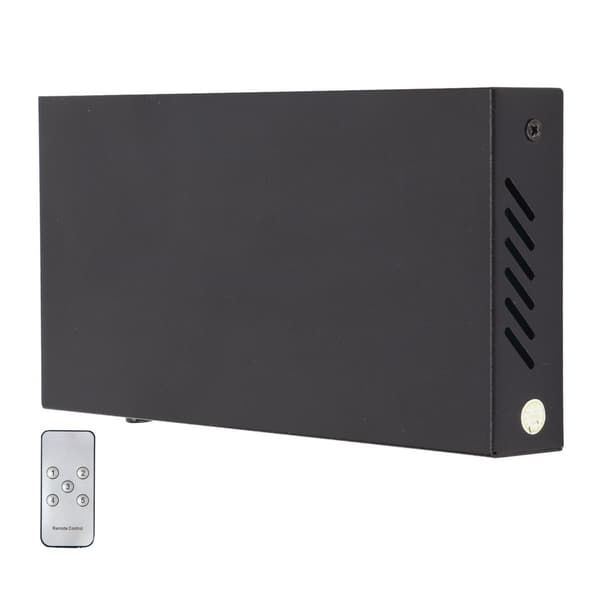 HD-multimedialiitäntäkytkin 5x1 4Kx2K, tukee 3D-kaukosäädintä KLB