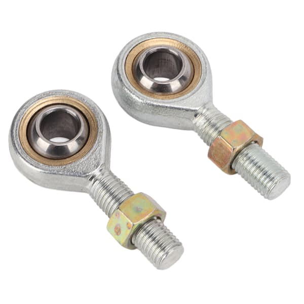 2 Pcs Rod End Joint Left Right M10 Replacement for Modified ATV Four-Wheeler Quad Go Kart