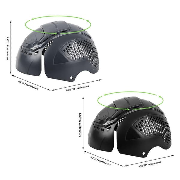 Breathable Bumper Hat Insert Protective Caps Insert Head Protection Baseball Hard Hat Inserts For Outdoor Sports Light Grey Light Grey