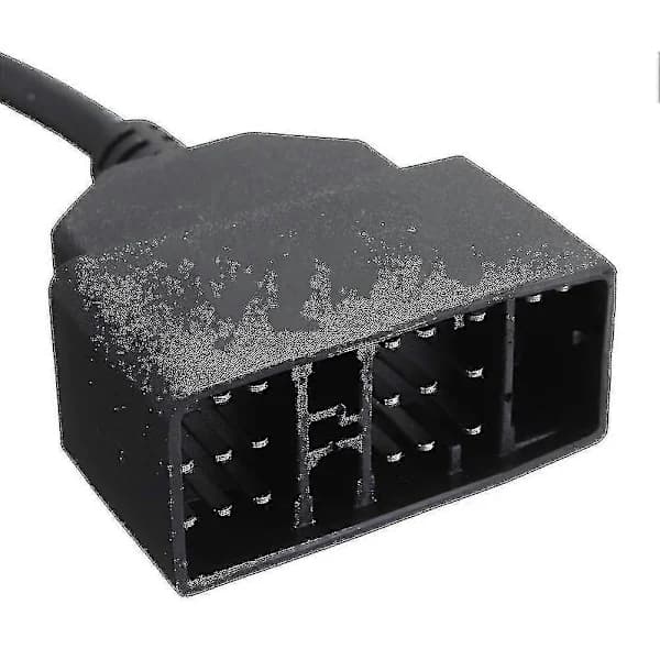22-pin OBD1 til 16-pin OBD2 konverterkabel til Toyota diagnostisk scanner