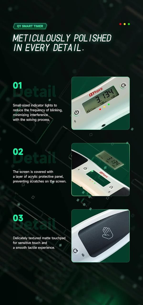 Smart Timer for 3x3 Speed Cube Puzzle 3x3 Magic Cube Timer