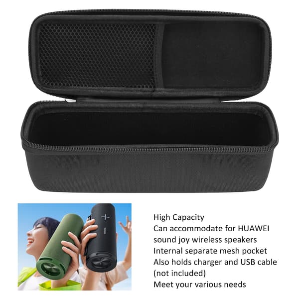 Speaker Travel Case Waterproof Hard Shell Shockproof BT Speaker Carrying Bag for Huawei Sound Joy