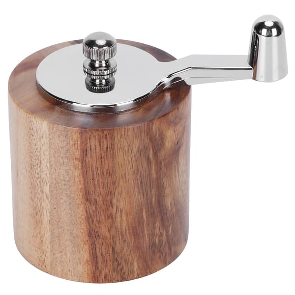 Manual Pepper Mill Spice Grinder Grinding Tool with Long Crank for Home Restaurant