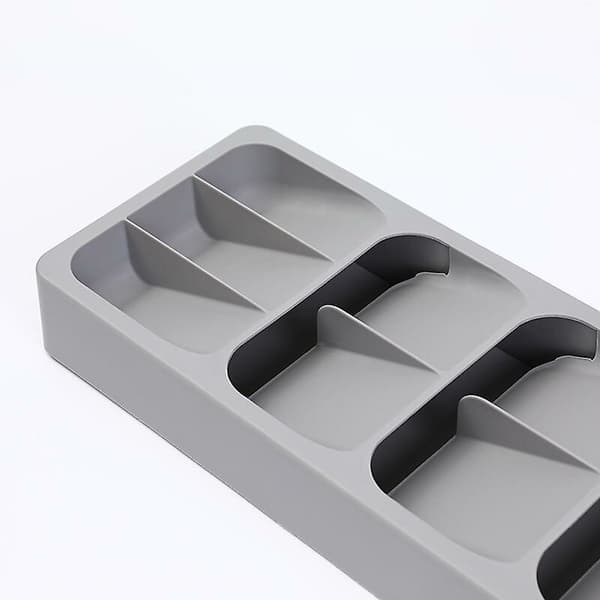 Compact Storage Box for Cutlery, Kitchen Drawer Organizer for Knives, Forks