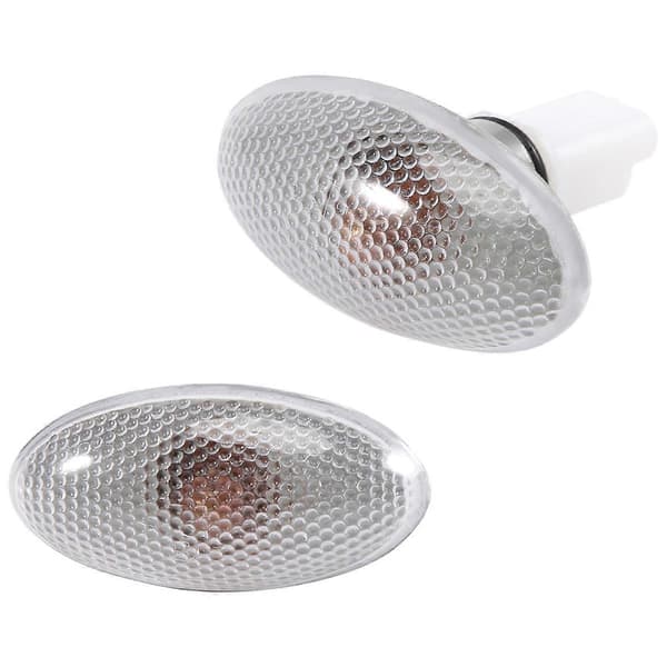 632574 2 X Blinklys Sidemarkeringslys Repeater Lampe Indikator til 206 407 607