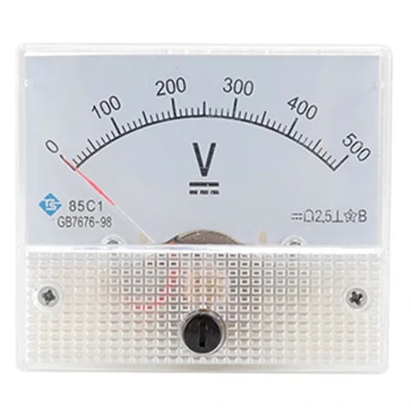 85c1 Analog DC Indbygget Instrument Analog Panel Voltmeter 300V