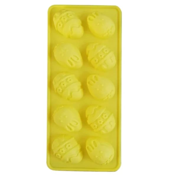 Påske Silikone 10 Hulrum Form DIY Chokolade Cupcake Kage Muffin Bageform