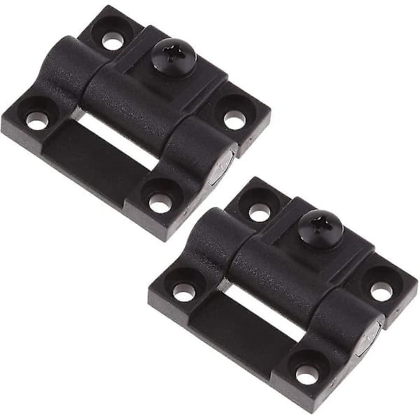 Adjustable Torque Hinge with Position Control (Black) (2 pcs)