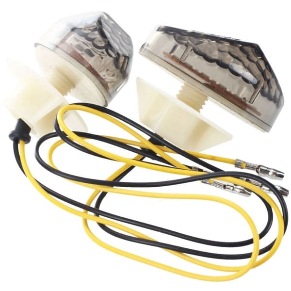 4 x 15 LED motorcykelblinklys, gule, til 600 RR, NYE