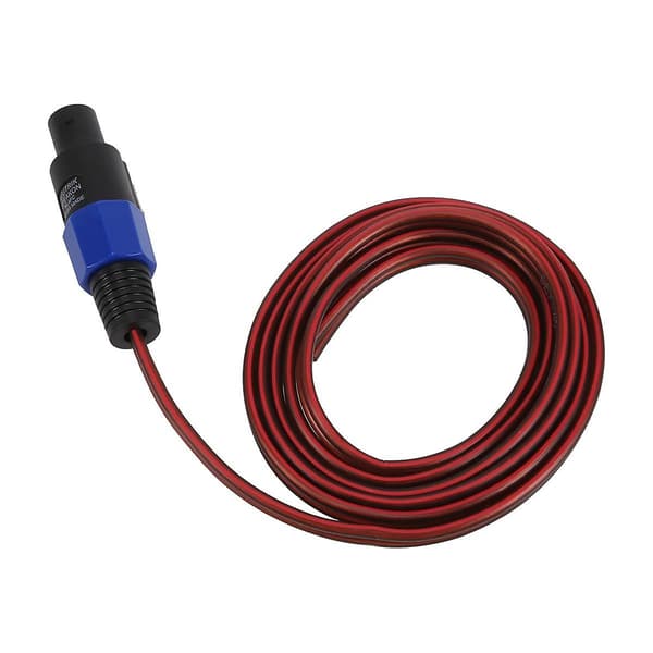 Speakon Speaker Cable Bare Wire Open End Cable, Speakon to Speaker Cable Audio Cord Amplifier Connection Cord for DJ/PA