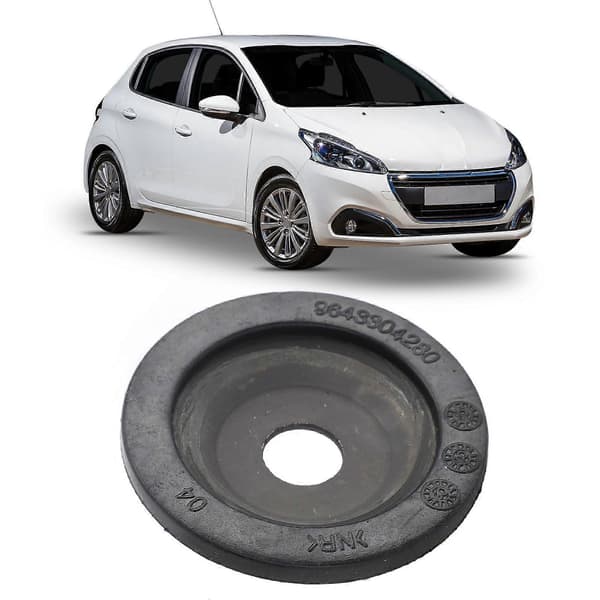 FEBI Spring Plate 503375 Robust Reliable Noise Reduction Front Spring Plate Cover Replacement for Peugeot 208