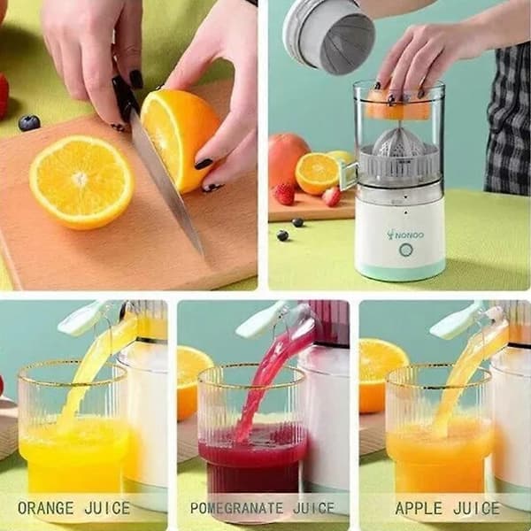 Automatisk separationsjuicer, trådløs bærbar juicemaskine