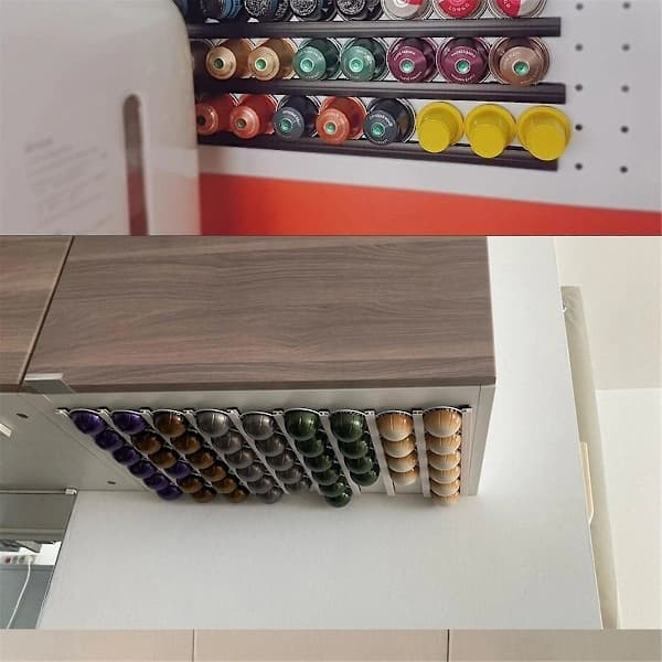 10 pcs Capsule Holder for Coffee Pods, Coffee Capsules, Shelves, Capsule Storage, B