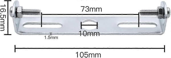 2025 New [4 Pieces] Ceiling Light Bracket 100mm Pendant Lamp Accessories Chandelier Ceiling Lamp Base Plate Ceiling Lamp Plates Flat Bracket
