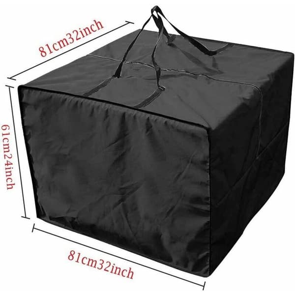 Heavy Duty 210D Fabric Storage Bag for Cushions, 81 x 81 x 61 cm