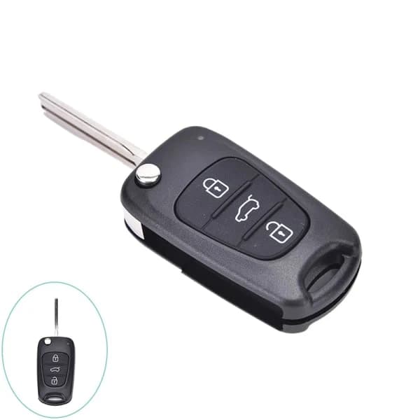 Key Shell 3 Buttons Remote for Hyundai I20 I30