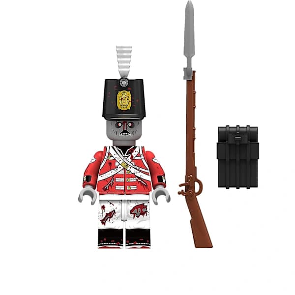 /NN/Halloween Zombie Rakennuspalikka Hahmolelut 8kpl