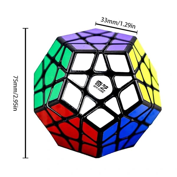 Megaminx Speed Cube, viisikulmainen dodekaedrikuutio palapeli lelu