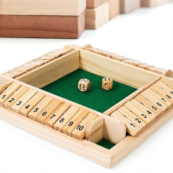 Bar Casual Dices Game Interactive Entertaining Dice Game Board for Home