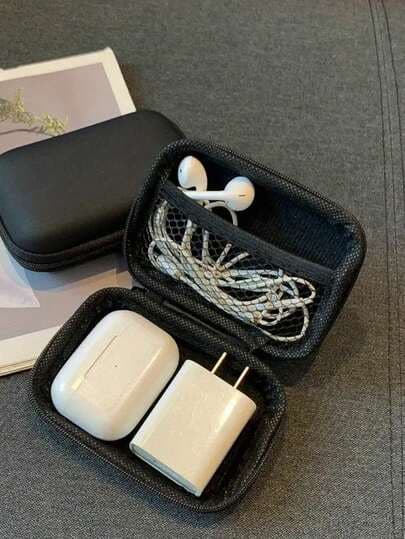 Portable Coin Purse, Headphone Case, Earphone Case, USB Data Cable Storage Box, Storage Bag, Key Bag, Data Cable Charger, Storage Bag