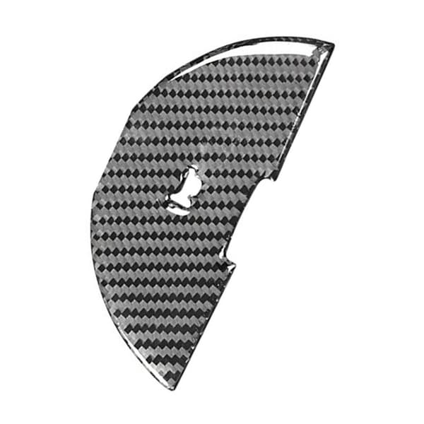 Til 2008 2009 2010 Biltilbehør Fiber Ratknap Panel Trim Cover Mærkat, Sort