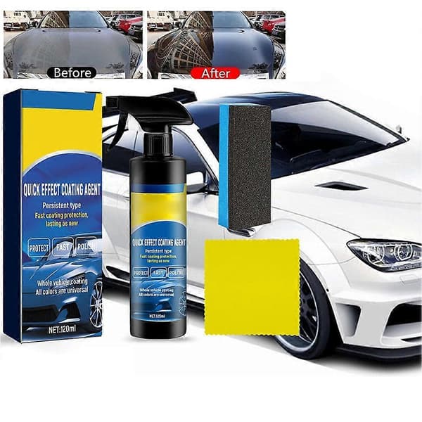 Car Coating Spray Fast Acting Coating Agent Car Scratch Wax Polishing Spray Liquid