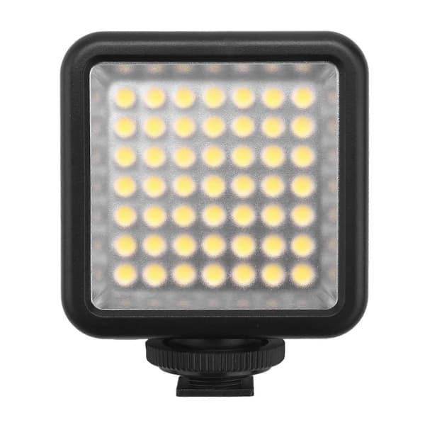 Lyssterk videolampe 49 LED for Canon, Nikon, Sony og andre DLSR-kameraer