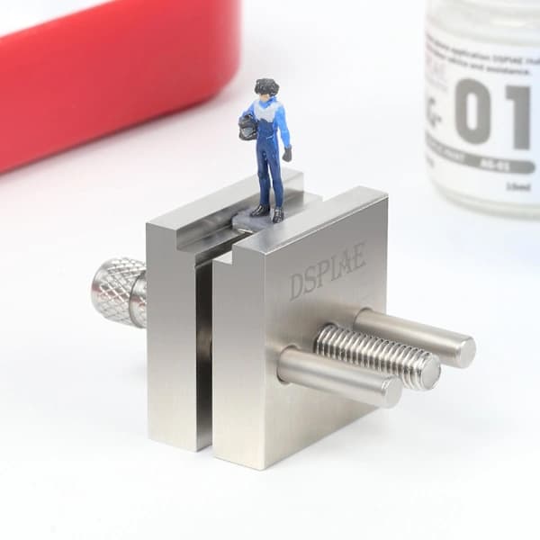DSPIAE AT-MV Precision Stainless Steel Vise for Model Building - Robust & Accurate