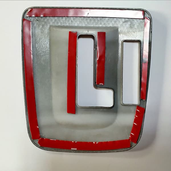 Til XV 2012-2014 Bil Gear Shift Knob Panel Cover Dekal Trim Dekor Ramme Dekal Tilbehør, Mat Fiber