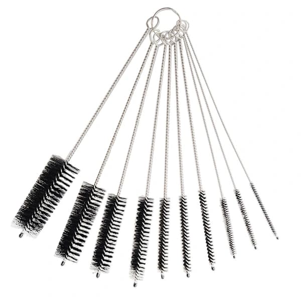 10 Pieces Practical Nozzle Brushes Bottle Brush Tube Brush