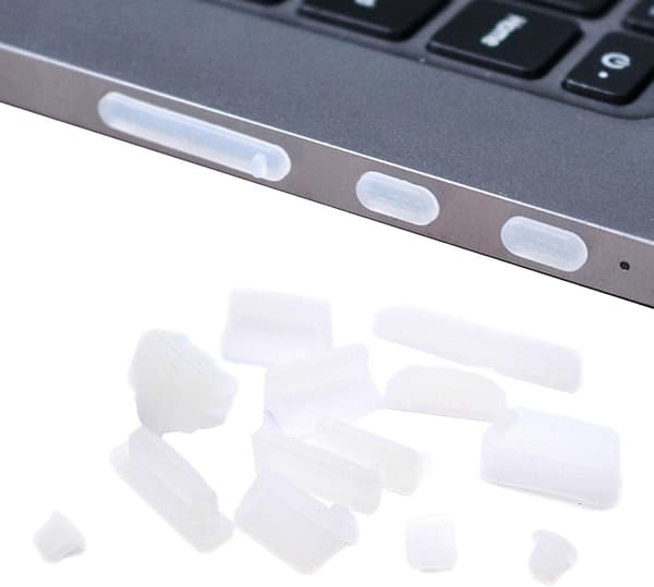 Bærbar støvhætte, blød silikone bærbar USB-port støvhætte