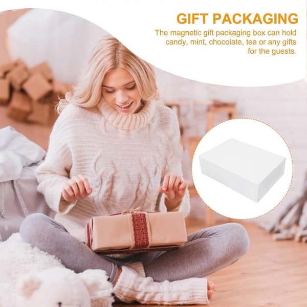 Magnetic Foldable Gift Box for Bridesmaids with Magnetic Lid