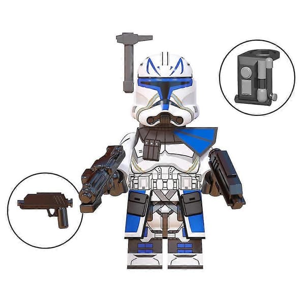 8 stk Star Wars Figur Samlede Mini Byggeklods Actionfigurer Legetøj Til Børn Gave