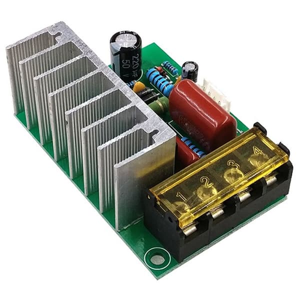 4000W AC SCR Spændingsregulator Lysdæmper Elektrisk Motor Temperaturregulator til Varmeelementmotorer med Afbryder