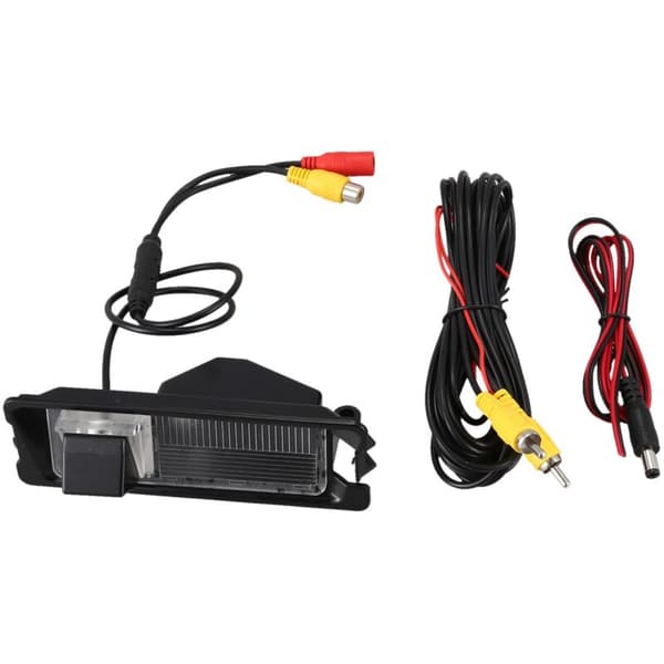 2X Bil HD-peruutuskamera March Sandero W:lle