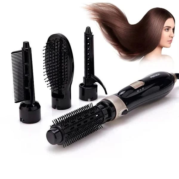 Babyliss Roterende Varmluftsbørste, Fire-i-én, Sort KLB