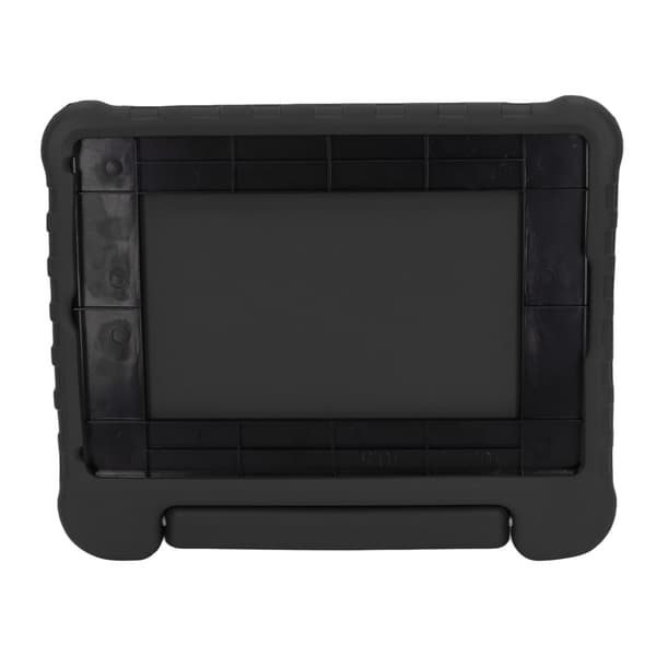 Tablet Case with Handle User-Friendly Shockproof Comfortable Exquisite Feel Precise Cut Protective Cover Black for IOS Tablet 10.2