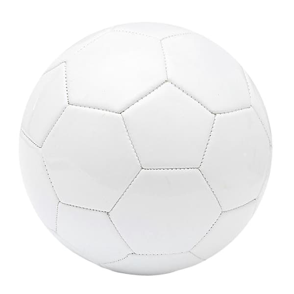 White Size 5 Official Match Ball for Kids, Lightweight