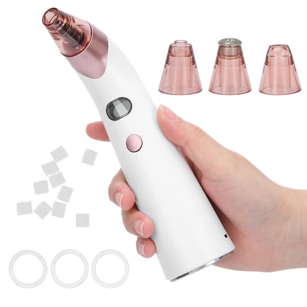 Electric Blackhead Remover Facial Acne Comedone Extractor Rechargeable Blackhead Tool