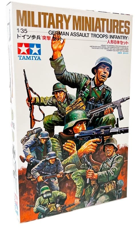 Tamiya Modelbygning Tyske Stormtropper Skala 1:35