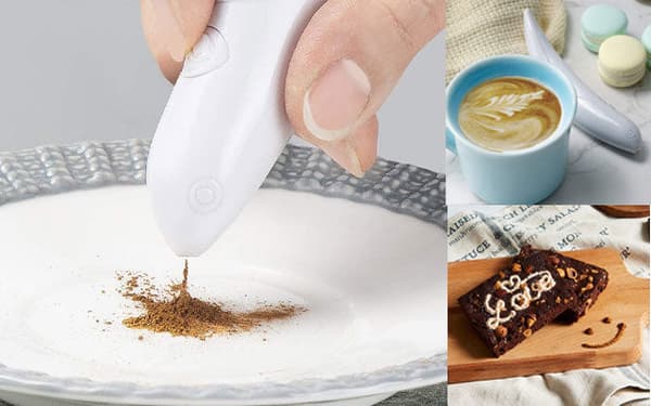 Elektrisk Latte Art Pen för köksredskap 1st