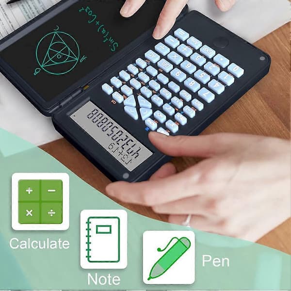 Scientific Calculators with Erasable Writing Tablet, 240 Functions, Premium School Supplies