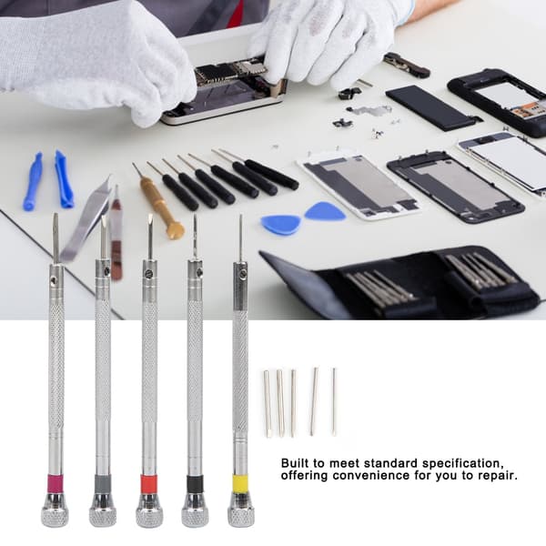 Screwdriver Set with Bits for Watches, Glasses, Phones, Laptops - Disassembly Tool